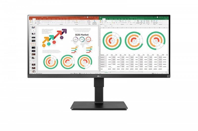 LG Electronics Monitor 34 cale 34BN770-B UltraWide QHD IPS HDR10