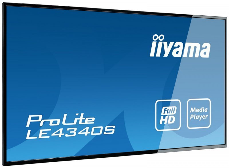 IIYAMA Monitor 43 LE4340S-B3 VA^FHD^HDMI^VGA^USB^RJ45^2X10W^16^7