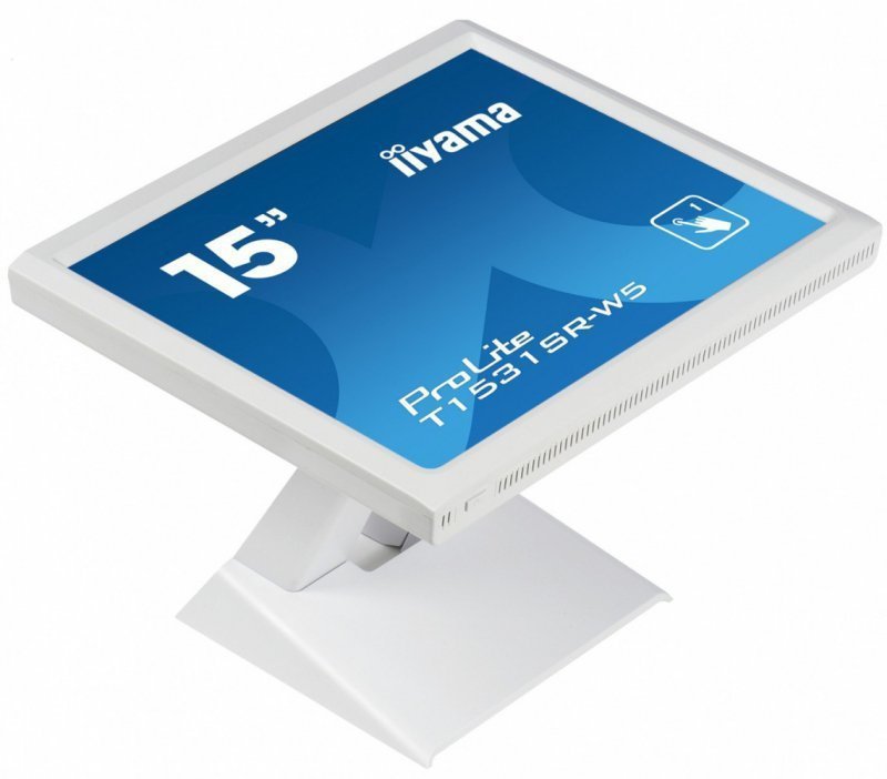 IIYAMA Monitor 15 cali T1531SR-W5 TN,RESISTIVE,HDMI,DP,VGA,głośniki,IP54