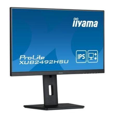 IIYAMA Monitor 23.8 cala XUB2492HSU-B5 IPS,HDMI,DP,VGA,SLIM,USB,HAS(150mm)