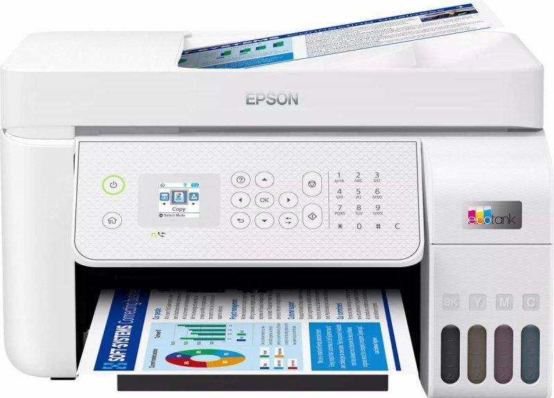 Epson Urządzenie wielofunkcyjne ITS L5316 kolor A4^33ppm^FAX^W(LAN)^ADF30^biała