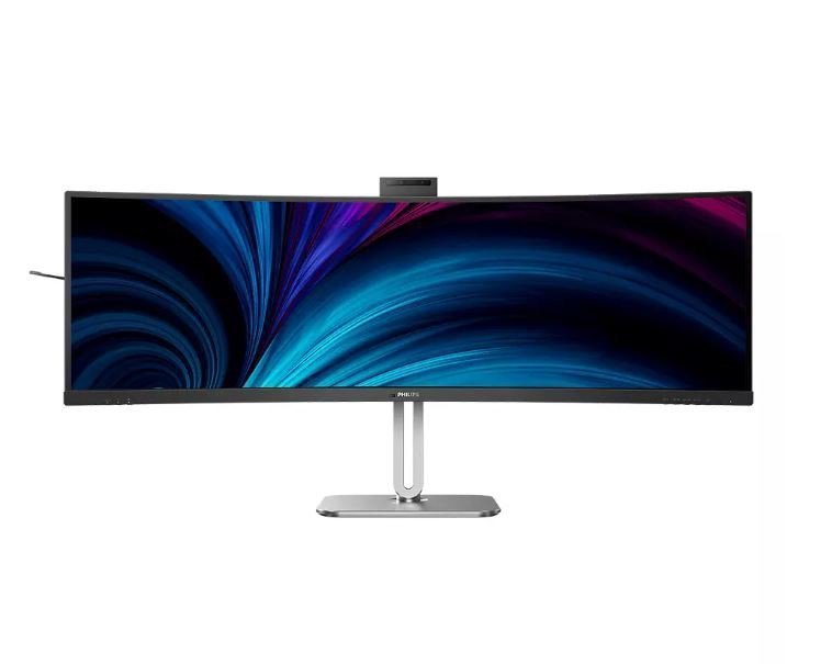 Philips Monitor zakrzywiony 49B2U6900CH 49 cali VA HDMIx2 DP RJ45 USB-C HAS KVM Kamera Głośniki
