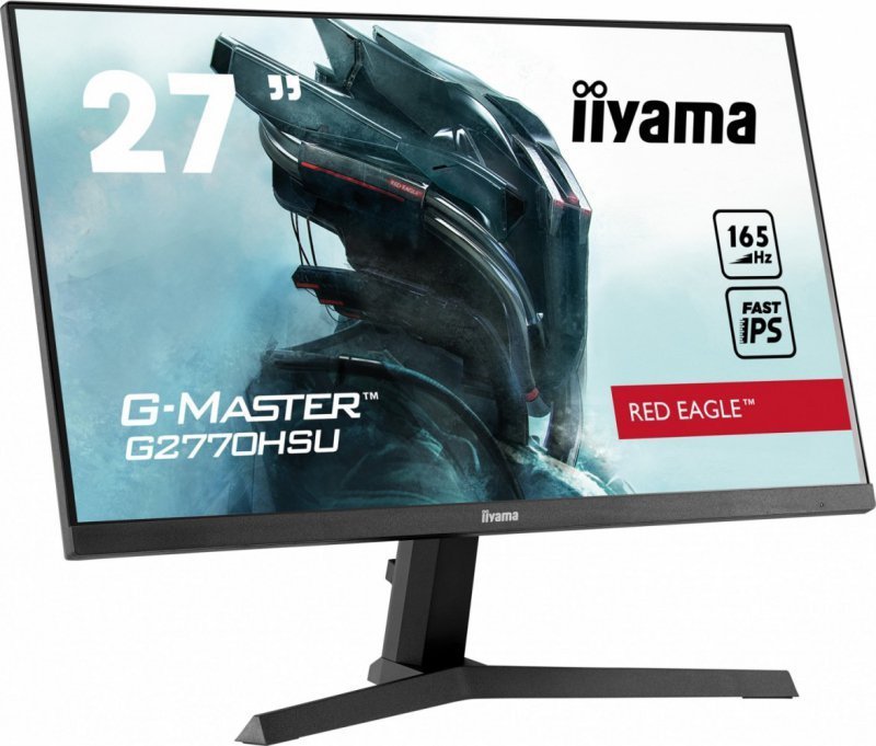 IIYAMA Monitor G2770HSU-B1 27cali 0.8ms(MPRT), IPS, DP, HDMI, 165Hz, USBx2