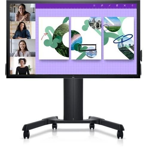 Dell Monitor interaktywny P7524QT  75 cali dotykowy IPS LED 4K UHD (3840x2160)^16:9^DP^HDMI^VGA^RS232^USB^RJ45^Głośniki^3Y