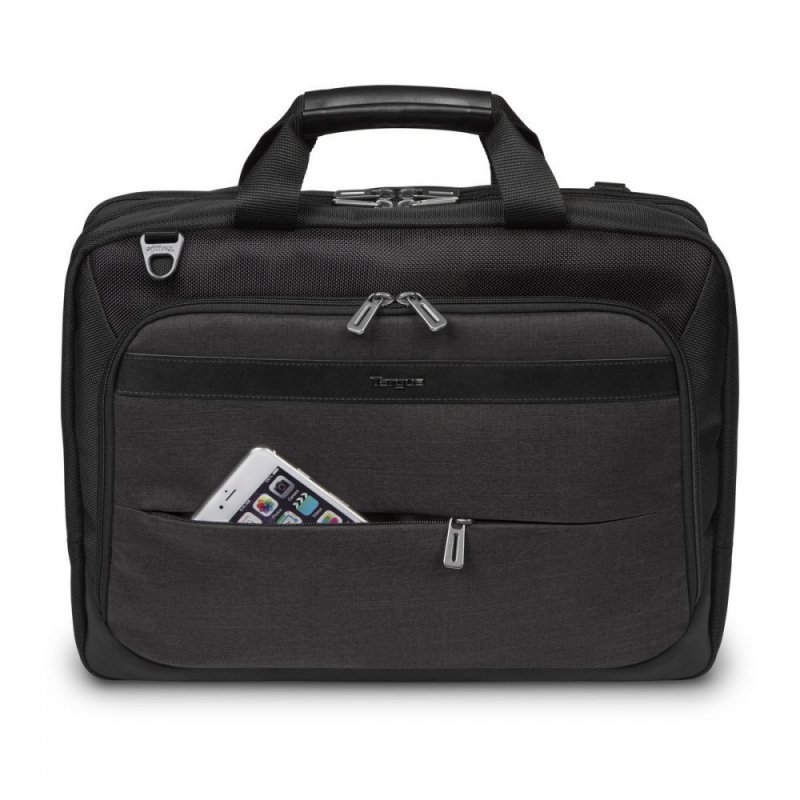 Targus CitySmart 14-15."6 SlimLine Topload Laptop Case Czarna^Szara