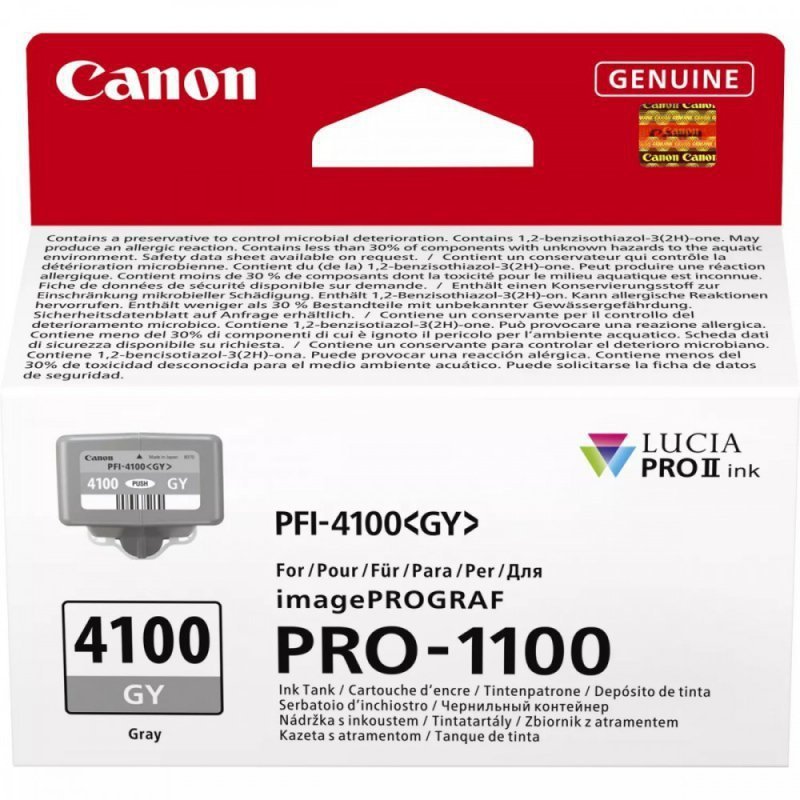 Canon Tusz PFI-4100 GRAY 6783C001
