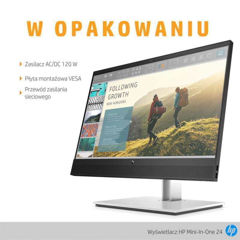 Monitor HP Mini-in-One 24 23,8&quot;FHD IPS 5ms 250nits 60Hz Cam USB