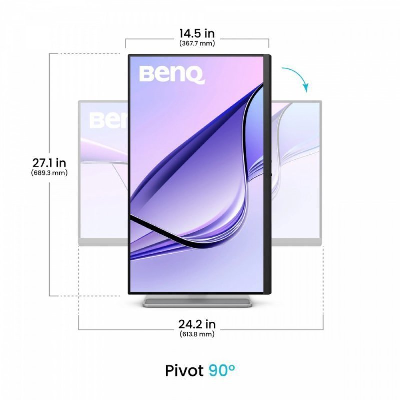Benq Monitor 27 cali MA270U IPS 5ms^IPS^HDMI^60Hz^4K