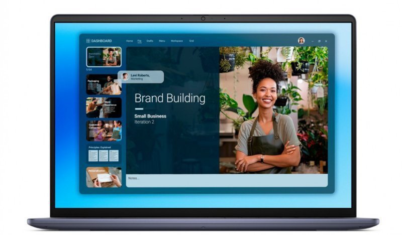 Dell Laptop Dell 16 DC16251 W11P C7-150U^32GB^1TB^16.0 FHD+^Int^FgrPr^WLAN + BT^Backlit Kb^4 Cell^3YPS Platinum Silver