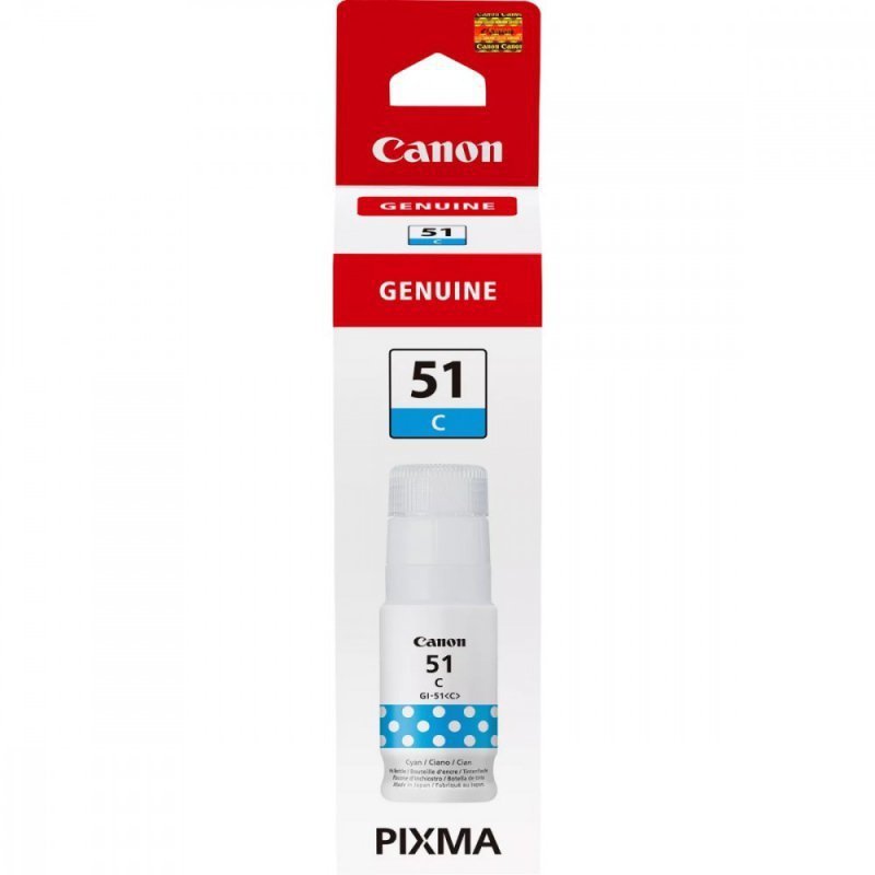 Canon Tusz GI-51 CYAN EUR 4546C001