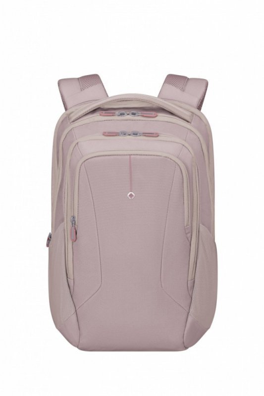 Samsonite Plecak na laptopa 14.1 cala Guardit Classy różowo-szary