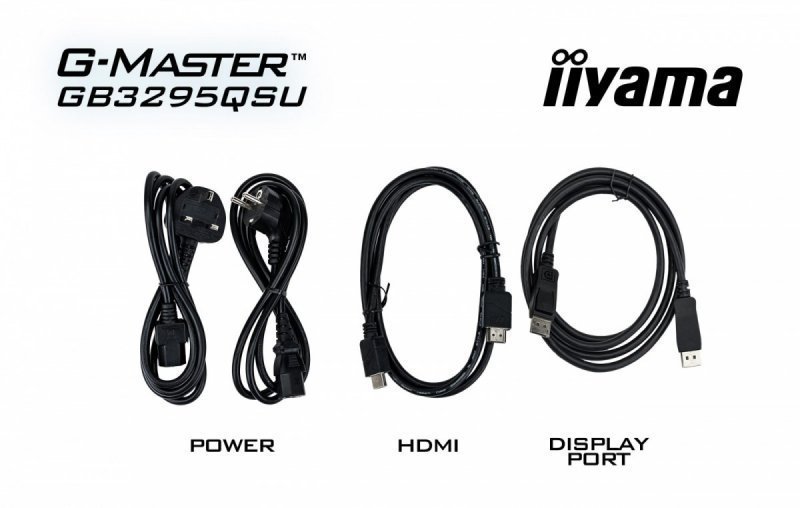 IIYAMA Monitor G-MASTER GB3261UHSCP-B1 4K,VA,144Hz,400cd, 3000:1,2xHDMI,DP,  USB-C,  4xUSB, KVM, FreeSync Premium, DisplayPort O