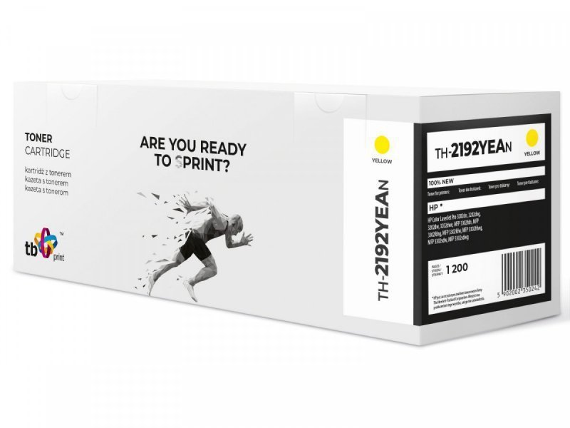 TB Print Toner do HP Color LaserJet Pro 3202 W2192A TH-2192YEAN 100% nowy żółty