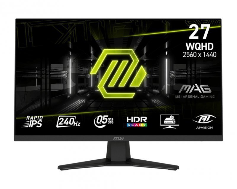 MSI Monitor MAG 274QF X24 27 cali LED^FHD^Flat^240Hz^czarny