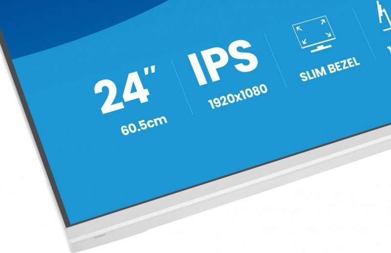 IIYAMA Monitor ProLite 23.8 cala XB2497HSU-W1  IPS,FHD,HDMI,DP,120Hz,350CD,2xUSBv3.2, 2xUSB-C, GW 5lat, HAS 150^PIVOT, BIAŁY