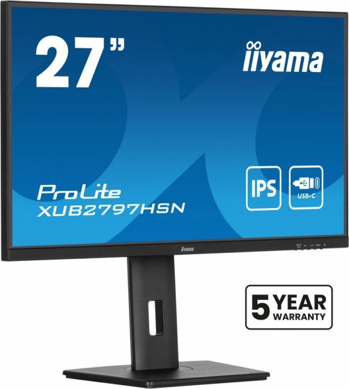 IIYAMA Monitor 27 cali XUB2797HSN-B2 + Norton Small Business card 250G PL