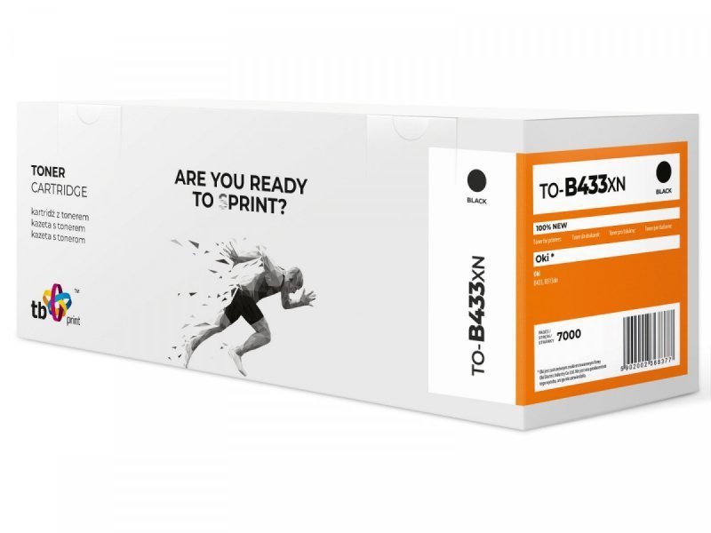 TB Print Toner do OKI B433^513 TO-B433XN BK 100% nowy