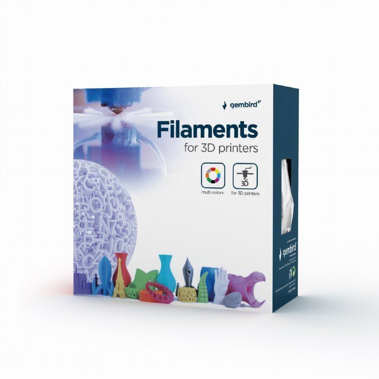 Gembird Filament PLA, 1.75 mm, 1 kg, fioletowy