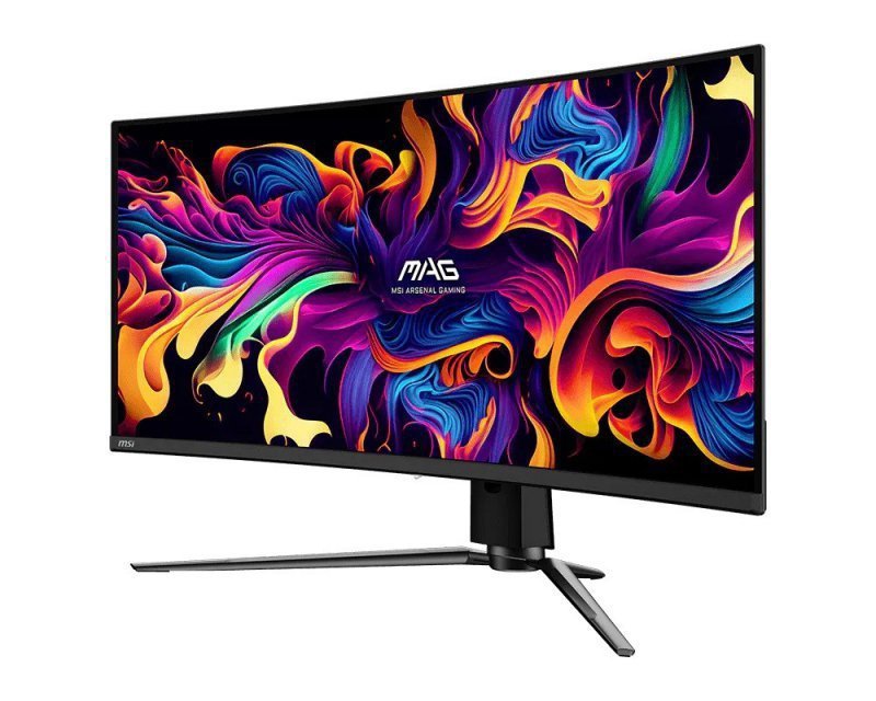 MSI Monitor MAG 341CQP QD-OLED 34 cale^QD-LED^UWQHD^Zakrzywiony^175Hz^Czarny