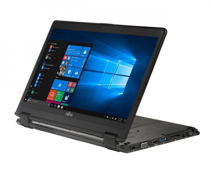 Fujitsu Laptop poleasingowy LifeBook P728 2w1 Core i5-8250U (8-gen.)   1,6 GHz ^ 16 GB ^ SSD 240GB ^ 12,5 cala FullHD dotyk ^ Wi