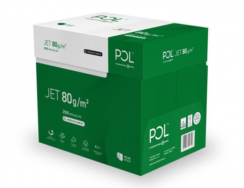 Papier biurowy POLjet Prime A3 80g
