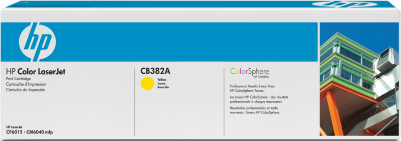 Toner HP yellow Color LaserJet CP6015^CM6030^6040 | 21000 stron | CP6015 CB382A