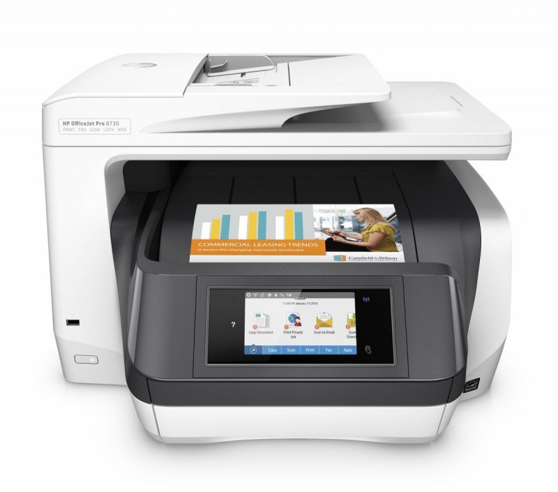 Urządz. wielof. HP OfficeJet Pro 8730 D9L20A