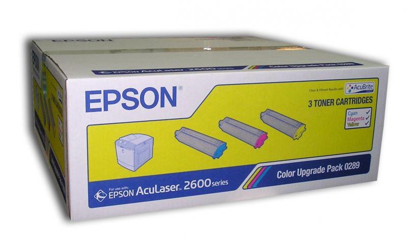 Toner Color Upgrade Pack do Epson AcuLaser 2600 Series (C^M^Y); wydajnosc 2 000 str.