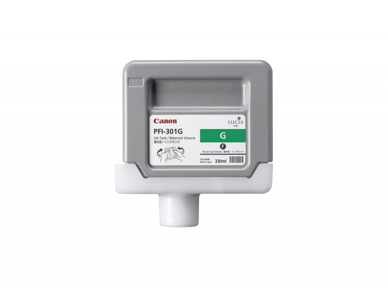 Tusz Canon PFI-301G Green 330ml do iPF8000S iPF8100 iPF9000S iPF9100 CF1493B001AA