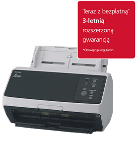 Skaner dokumentów Ricoh FI-8150  - bezpłatnie zarejestruj 3 lata gwarancji*, polska dystrybucja