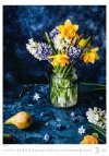 N145 Kalendarz ścienny wieloplanszowy Magic Flowers 2026