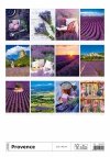 H15 Kalendarz ścienny wieloplanszowy Provence 2026 Z NADRUKIEM