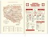 mapa z autostradami, drogami ekspresowymi i krajowymi oraz instrukcja pierwszej pomocy 