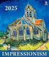 Zdjęcie okładki w kalendarzu ściennym Impressionism 2025 wydawnictwa Helma