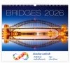 kalendarz ścienny wieloplanszowy Bridges na rok 2026 z logo