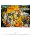 E01 Kalendarz ścienny wieloplanszowy Expressionism 2026 - exclusive edition Z NADRUKIEM