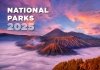 Zdjęcie okładki w kalendarzu ściennym National Parks 2025 wydawnictwa Helma