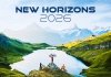 H10 Kalendarz ścienny wieloplanszowy New Horizons 2026 Z NADRUKIEM