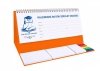 Kalendarz biurkowy tygodniowy z notesami i znacznikami  na rok szkolny 2022/2023