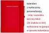kalendarz książkowy tygodniowy akademicki na rok 25/26 z wytłoczoną personalizacją na okładce