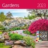 Kalendarz ścienny wieloplanszowy Gardens 2023 z naklejkami - okładka 