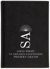 kalendarz książkowy A5 tygodniowy na rok 2026 z nadrukiem logo