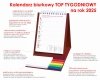 opis kalendarza biurkowego na rok 2025