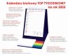 opis kalendarza biurkowego na rok 2025