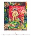 E01 Kalendarz ścienny wieloplanszowy Expressionism 2026 - exclusive edition Z NADRUKIEM