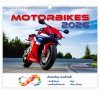 H23 Kalendarz ścienny wieloplanszowy Motorbikes 2026 Z NADRUKIEM