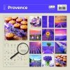 Kalendarz ścienny wieloplanszowy Provence 2023 z naklejkami - okładka tylna