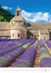 Kalendarz ścienny wieloplanszowy Provence 2025 - kwiecień 2025