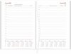 dzienny kalendarz książkowy na rok 2025/2026, dla pedagogów, dużo miejsca na notatki