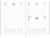 Blok kalendarza dziennego - sobota i niedziela na jednej stronie